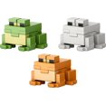 thumbnail image 3 of Minecraft Créer-Un-Bloc Grenouille Figurine, 3 of 6