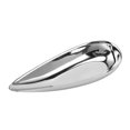 thumbnail image 2 of Dish Plate, Stainless Steel Rust Proof Easy to Clean Towel Tray Special Shapes Stylish Look Exquisite Design Mini Appetizer Plates for Nuts, Snacks, Towels, Desserts, 2 of 8