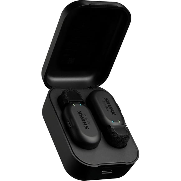 Shure MoveMic Two - Pro Direct to Phone Wireless Lavalier Microphones | MV-Two-Z7 | 2 Bluetooth Mini Mics | Brand New