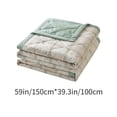 thumbnail image 3 of Courtepointe d'Été en Coton Multicolore Légère à Motif Embossé Literie pour la Maison 39x59 Pouces Housse Décorative Salon Jeté de Sofa Couverture Rafraîchissante Lavable, 3 of 6