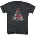 thumbnail image 1 of Def Leppard Britlogo Noir Chiné T-Shirt pour Adulte m, 1 of 2