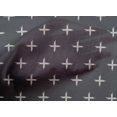 thumbnail image 4 of oneOone Cotton Cambric Fabric Plus Sign Kasuri Print Fabric BTY 56 Inch Wide, 4 of 4