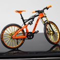 thumbnail image 4 of Scale Model Mountain Bike Vehicles Decor Kids Toys Orange, 4 of 6