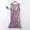 Purple, variant on Sakmal Casual Moomoo Womens Pink Plus Size Long Cotton Mumu Dress Solid Sleeveless Sleep Tanks for Women