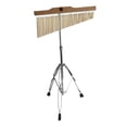 thumbnail image 2 of Yinanstore 36 Bar Chimes Musical Instrument Practice Performance with Mounting Stand Percussion Instrument for Gifts Friends New Year Gold White, 2 of 8