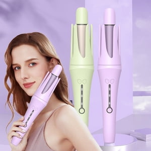 pstuiky 32mm Automatic Hair Curler Easy-to-use Travel Automatic Curling Iron Fast Heating Small Auto Rotating Curing Wand For Curls Waves 3 Tunable Temps Auto Shut-Off Sale