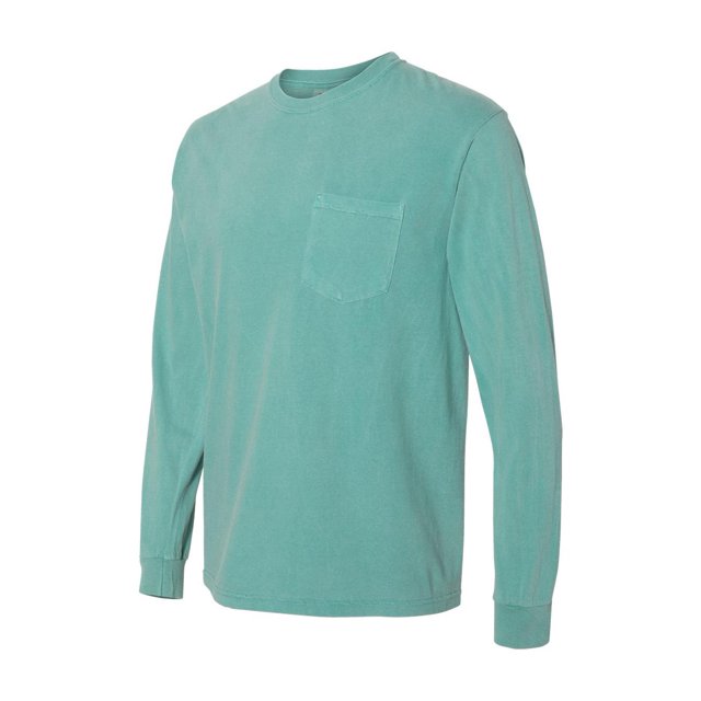 Comfort Colors T-Shirt à Manches Longues pour Adulte avec Poche