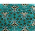 thumbnail image 4 of oneOone Georgette Viscose Fabric Leaves & Floral Block Printed Craft Fabric BTY 42 Inch Wide, 4 of 4