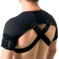 thumbnail image 2 of EIGTHTAIL Double Shoulder Brace for Women & Men Shoulder Pain Relief Double Shoulder Support Adjustable Shoulder Brace for Rotator Cuff Frozen Shoulder AC Joint Pain Relief Shoulder Wrap, 2 of 11