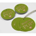 thumbnail image 4 of Inkdotpot Ready To Pop Baby Shower Bottle Tag Real Rose Gold Foil Favor Hang Tags Pack Of 50, 4 of 6