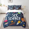 thumbnail image 2 of Chemistry Bed in a Bag King 7 Pieces,Colorful Chemical Test Tube Comforter Set Reversible Science Equation Design,Ultra Soft & Breathable Bedding Sets with Comforter,Sheets,Pillowcases & Shams, 2 of 5