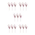thumbnail image 3 of Baohd 3x Realistic Appearance Artificial Plants Nature S Charm To Space Easy To Clean red 5Set, 3 of 6