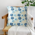 thumbnail image 4 of Housse de Coussin Fleur Fausse Laine d'Agneau Housse de Coussin Coussin de Sofa Coussin, 4 of 6