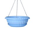 thumbnail image 2 of Breathable Hanging Flower Pot Triangular Design Plastic Smooth Surface Plant Pot Patio Decor White One Size, 2 of 13
