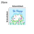 thumbnail image 3 of Yhmxh Easter Bunny Happy Easter Rabbits Party Plates Supplies, Easter Party Tableware Decorations Disposable Paper Plates Dessert Plate Napkins Cups for Spring Birthday Baby Shower, 3 of 6