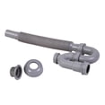 thumbnail image 2 of Flexible Sink Drain Pipe Waste Water Pipe for Kitchen Sink Bathroom Restroom 110cm, 2 of 8