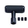 thumbnail image 1 of Miulika Automobile Car Aluminum Alloy Automatic Gear Knobs Universal Accessory Black, 1 of 9