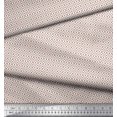 thumbnail image 2 of Soimoi Poly Georgette Fabric Geometric Small Fabric Prints by Yard 42 Inch Wide, 2 of 3