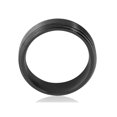 thumbnail image 2 of Mens 9mm Titanium Black Comfort fit Brushed Wedding Band, 2 of 3