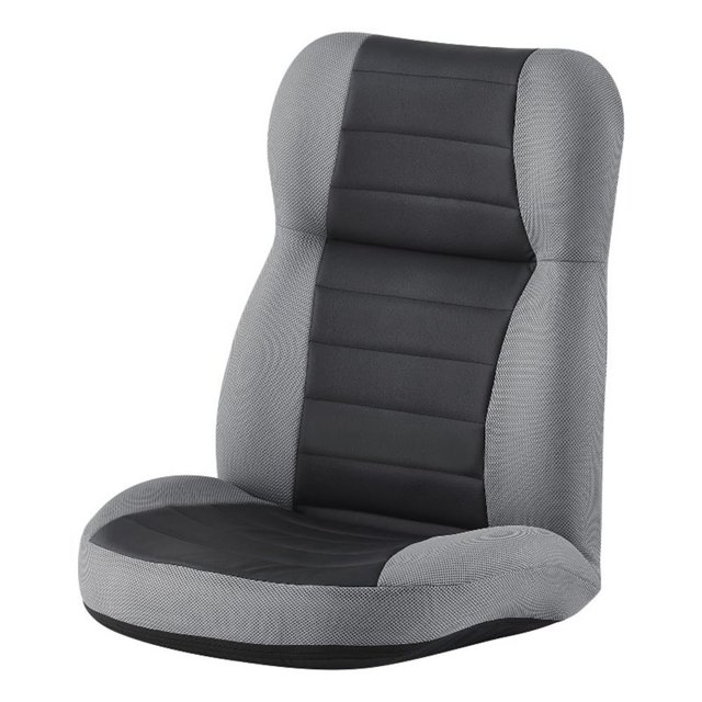 Fauteuil Inclinable/chaise de Sol en Maille Gris