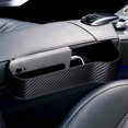 thumbnail image 1 of facefd Car Seat Gap Filler Organizer High Performance with Cup Holder Black Left, 1 of 9
