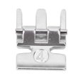 thumbnail image 4 of Zip Zipper Foot With IDT, Stainless Steel Straight Placement High Hardness Zip Zipper Foot  For  For Sewing For Repair, 4 of 8