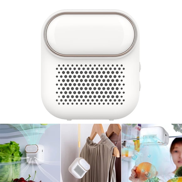 Amdohai Mini Refrigerator Odor Eliminator Ozone Air Purifier with Three Modes/Ozonotor/Rechargeable 3600mAh Battery Anti-freeze