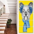 thumbnail image 1 of Koala avec Foulard et Cache-Oreilles - Impression Artistique sur Toile d'Animaux, 1 of 3