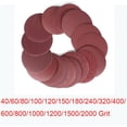 thumbnail image 4 of 10 Pcs Feuilles de Sable Disques Rondes 5 Pouces/125mm 40-2000Granules Polissage Papier de Sable, 4 of 8