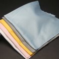 thumbnail image 4 of ruzhgo Microfiber Water Absorption Glasses Cloth Glasses Lens Cloth Camera Screen Cleaning Cloth Large Size 40x40cm Yellow, 4 of 6