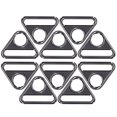 thumbnail image 1 of 10 Pcs Boucle Ajustable 38mm Alliage de Zinc Ajustable Polyvalent Léger Portable Accessoires de Bagageruthénium Noir, 1 of 8