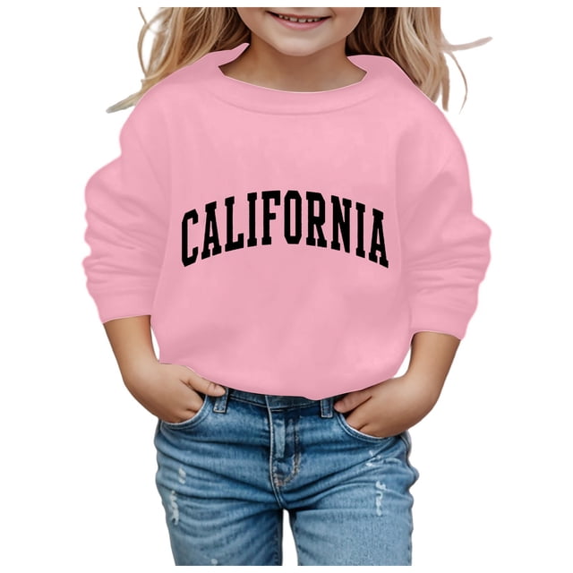 WEAIXIMIUNG Chandail en Molleton Fille Saison de Rentrée Scolaire Mode Hiver Manches Longues Chaud Confortable Motif Dessin Animé Style Décontracté Quotidien