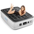 thumbnail image 2 of SereneLife Matelas Gonflable Gonflable Haut de Gamme avec Pompe Interne, 2 of 7