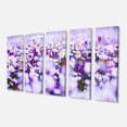 thumbnail image 2 of Daisy Field Photography Panorama - Floral Canvas Art Print, 2 of 3