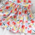 thumbnail image 3 of yoeyez Robes pour Filles Taille 7-8 Coton Enfants Imprimé Floral Robes Sans Manches Col Ras du Cou Ample Décontracté Fluide Robe Débardeur Vacances Fête Robes pour Fille Multicolore,10-11 Ans, 3 of 6