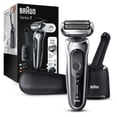 thumbnail image 1 of Braun Series 7 7071cc Flex Electric Razor for Men with SmartCare Center, Precision Trimmer, Wet & Dry, Rechargeable, Cordless Foil Shaver, Silver, 1 of 8