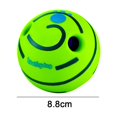 thumbnail image 2 of YOPTOP Wobble Giggle Ball for Dogs Ball Interactive Pet Toy Funny Giggle Sounds Teeth Cleaning Playing Training Herding Balls for Medium Large Dogs Gift -  1, 2 of 5