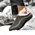 thumbnail image 1 of Chaussures pour Femmes Pantoufles en Coton pour Hommes Hiver Doublées de Velours Chaussures d'Intérieur pour la Maison Chaussures Paresseuses Chaussures pour Femmes Mode Automne en Liquidation, 1 of 9