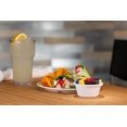 thumbnail image 4 of Carlisle FoodService Products Plastic Ramekins, Sauce Bowl For Catering, Kitchen, Restaurant, 4 Ounces, White, 4 of 8