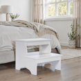 thumbnail image 2 of Butler Specialty Company Melrose Wood Step Stool - White, 2 of 10
