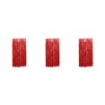 thumbnail image 2 of Wweixi Customized Fringe Curtain For Exquisite Anniversary Party Decorations Luster Red 3Set, 2 of 6