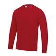 thumbnail image 1 of AWDis Just Cool T-Shirt Uni à Manches Longues pour Hommes, Performance Sportive Cool, 1 of 3