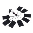 thumbnail image 1 of 8 In 1 Electric Heating Pads, Waterproof Carbon Fiber Heater Sheet With 3 Gears USB Powered Clothes Vest Heating Film Set, 1 of 8
