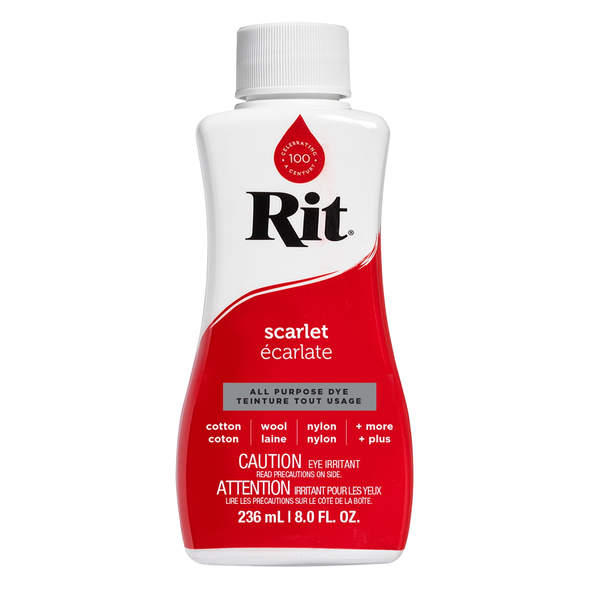 RIT All Purpose Liquid Dye, Coral, 236 mL (8 oz)