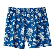FhsagQ Underwear Mens Underwear Cotton Boxers Mens Loose Fitting Underwear Cotton Home Sleepwear Flat Angle Breathable Large Shorts Men's Underwear Boxers Briefs Mixed Navy 5-Pack Blue L