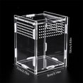 thumbnail image 3 of Reptile, Spider, Lizard, Scorpion Habitat with Anti-Escape Design Transparent Acrylic Insect Feeding & Breeding Enclosure, 3 of 5