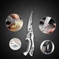 thumbnail image 4 of SuChun Tomato Slicer And Lemon Slicer Heavy Duty Stainless Bone Cut Scissors Multipurpose Kitchen Scissors Poultry Shears For Bone Chicken Meat Vegetables Barbecue Silver, 4 of 9