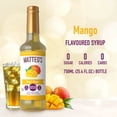 thumbnail image 2 of Matteo's Sugar Free Fruit Flavoring Syrup, Mango, Delicious Coffee Syrup, 0 Calories, 0 Sugar coffee syrups, Keto Friendly, 2 of 6