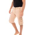 thumbnail image 1 of Shorts Cargo pour Hommes à Coupe Classique, devant Plat, en Sergé 100 % Coton, 1 of 6