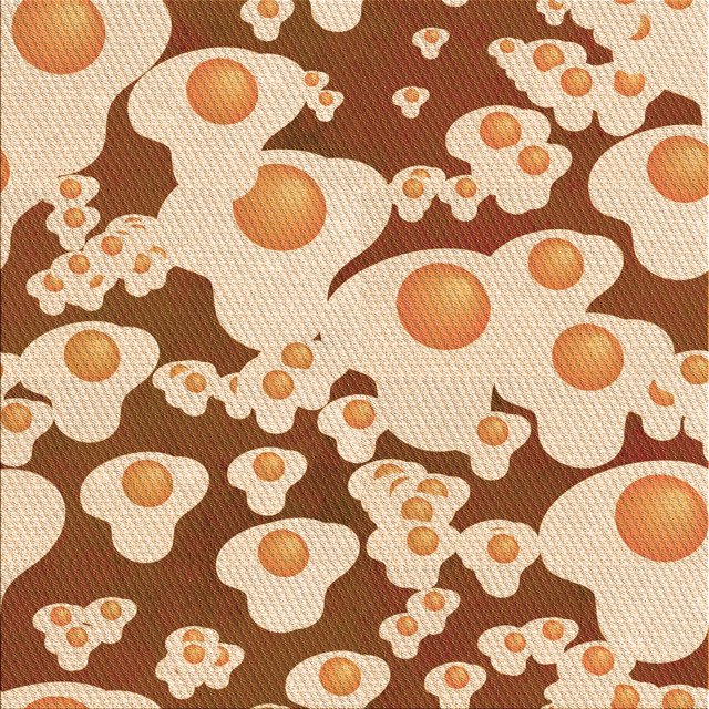Ahgly Company Machine Washable Indoor Square Transitional Mahogany Brown Area Rugs, 5' Square
